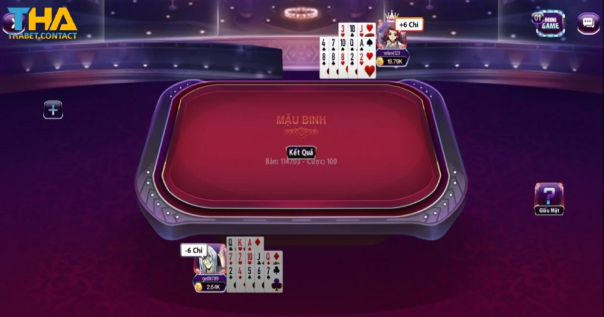 Hướng Dẫn Chơi Game Bài Mậu Binh THABET