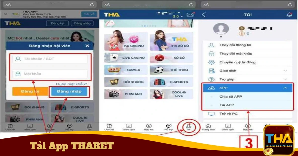 Tải App THABET - Ứng Dụng Cá Cược Dành Cho Mọi Thiết Bị 3 Những lợi ích khi sử dụng App THABET