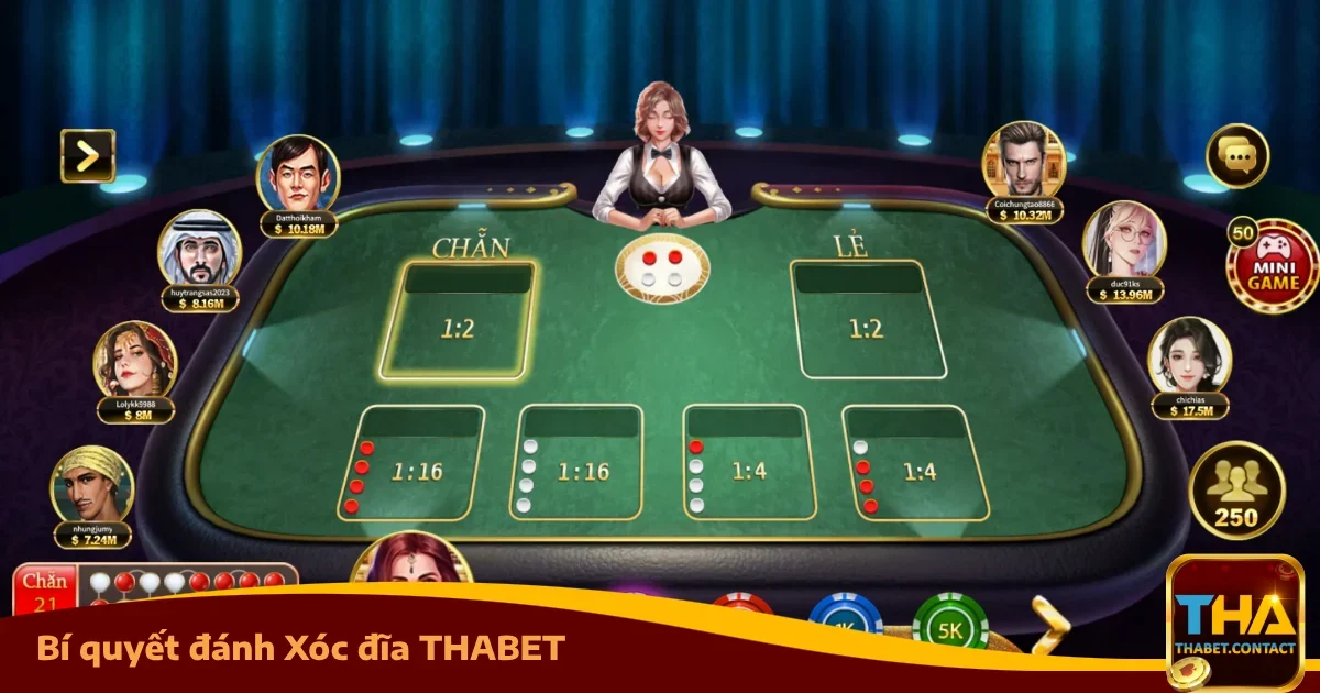 Bí Quyết Đánh Xóc Đĩa THABET Hay Từ Người Chơi Lâu Năm