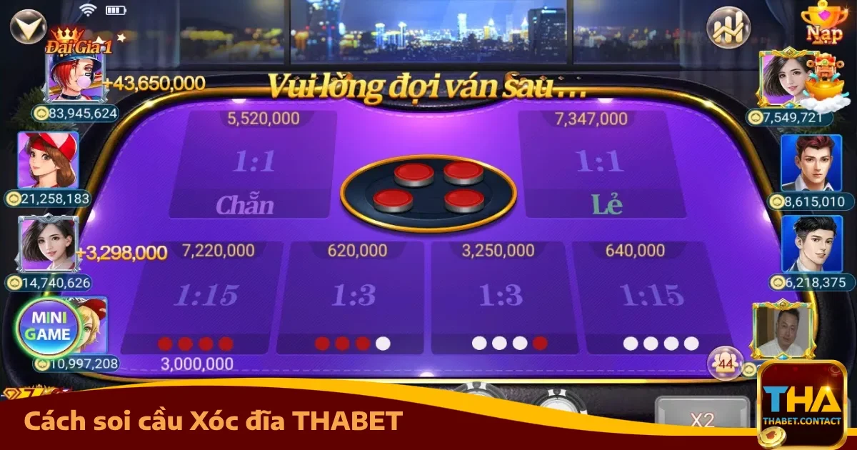 Cách Soi Cầu Xóc Đĩa THABET Chính Xác Nhất Từ Cao Thủ